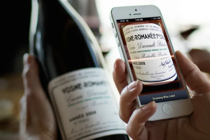 Drync app: like Shazam for wines, and now with a free offer with purchase in time for Valentine's Day