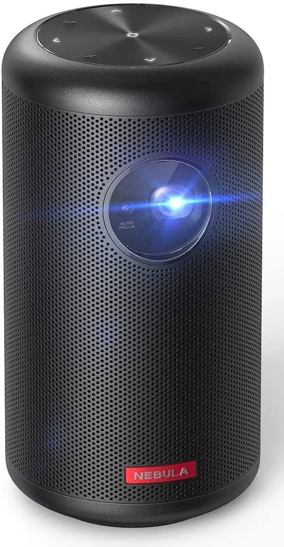 10 gadgets to get before winter hits: Take movie night to the next level with an Anker Nebula mini projector.