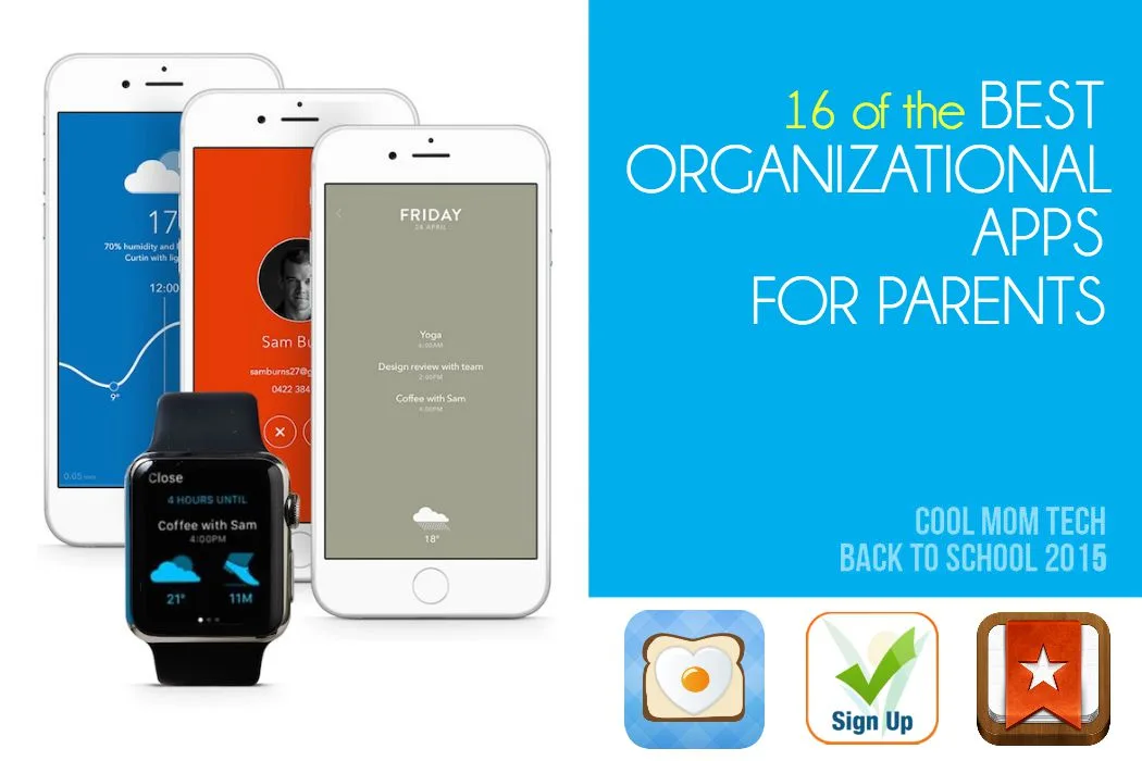 16 of the best organizational apps for parents