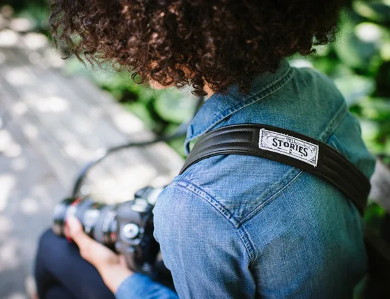ONA camera strap supports charity:water