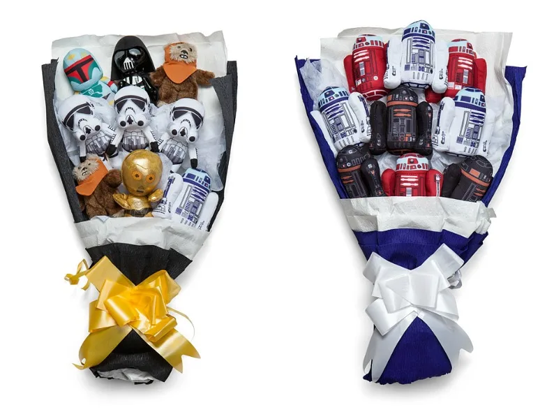 Move over, flowers. These Star Wars bouquets are what we want for Valentine's Day