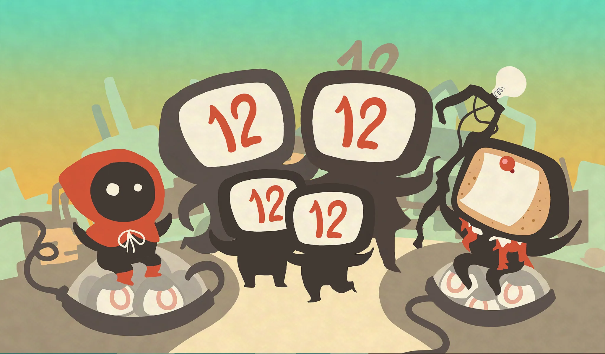 Twelve a Dozen math app