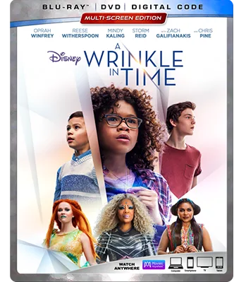 Disney's A Wrinkle In Time, coming to digital and Blu-Ray soon!