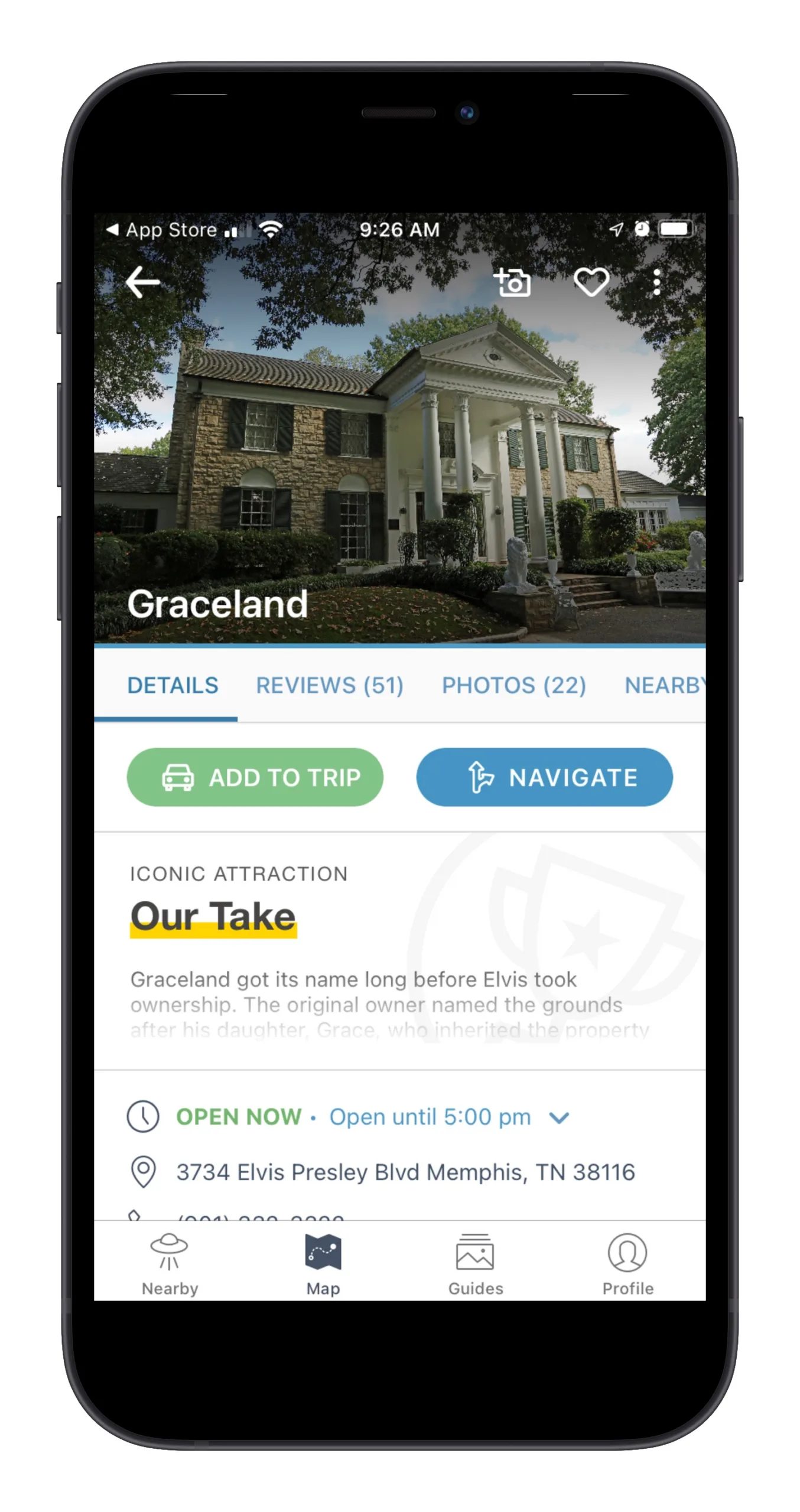 Google Maps app: still on our list of must-have road trip apps