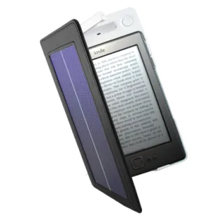 Piquing Our Geek: SolarKindle Lighted Cover