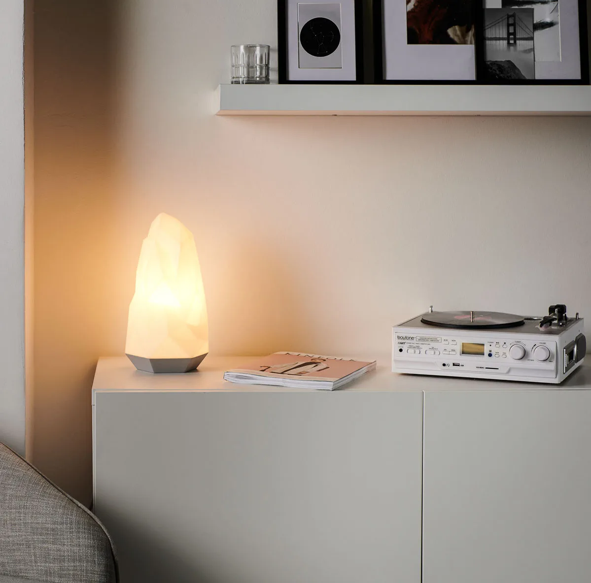 Gantri makes sustainable modern lighting from corn: Starry Light accent lamp