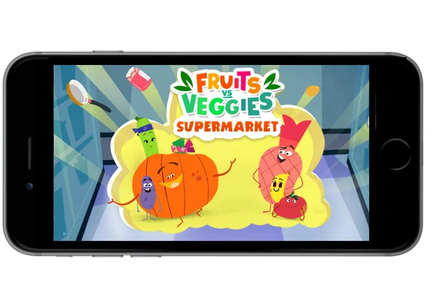 Kinsane Fruits vs Veggies Supermarket app offers hours of safe, fun, self-directed playtime for kids (sponsor
