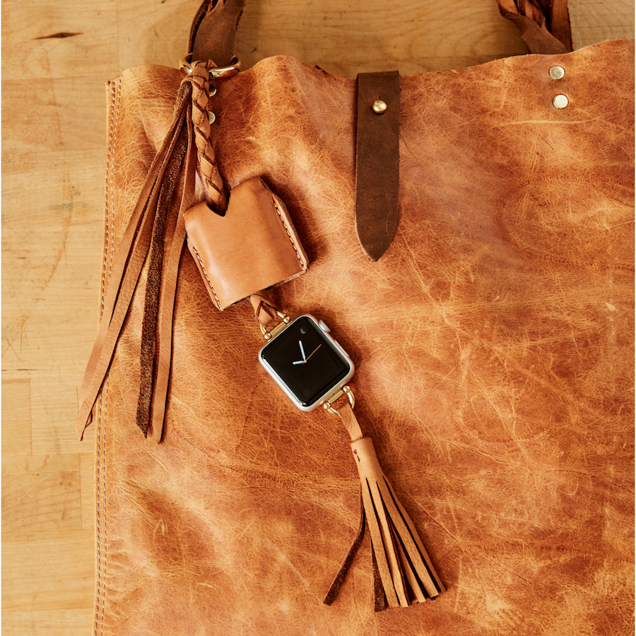 Best Apple Watch bands and accessories: Bucardo x Right Tribe leather fob | Holiday Tech Guide 2017