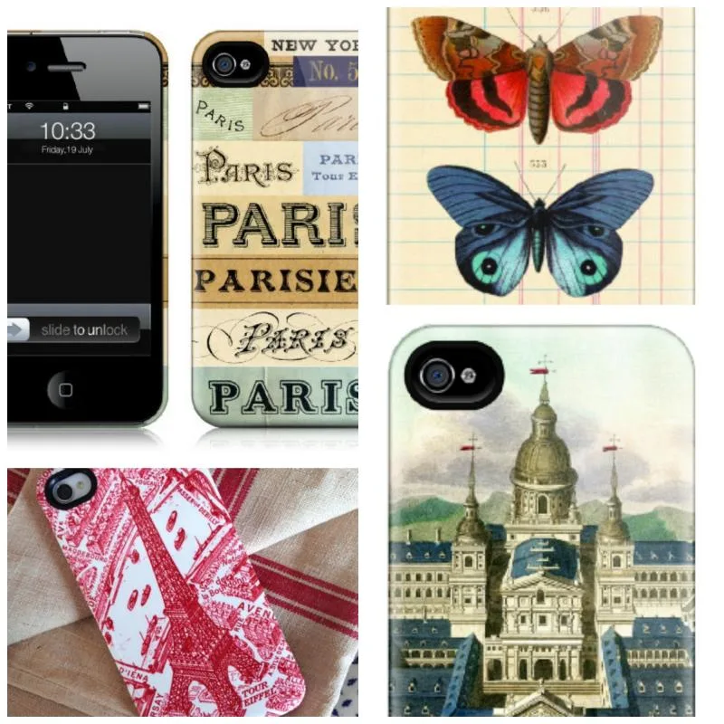 Vintage inspired iPhone cases to bring back the days before phones.