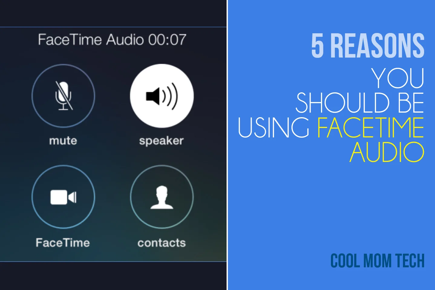 5 smart reasons to consider using FaceTime Audio instead of calls
