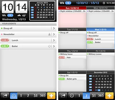 The best calendar apps for iPhone, all under a dollar