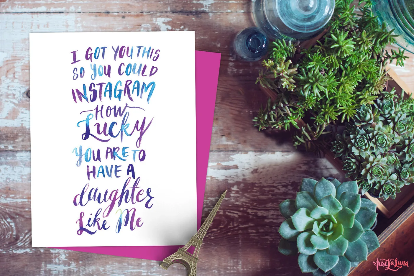 Mother's Day card: Looks good on Facebook!