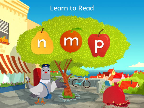 Homer learn to read app