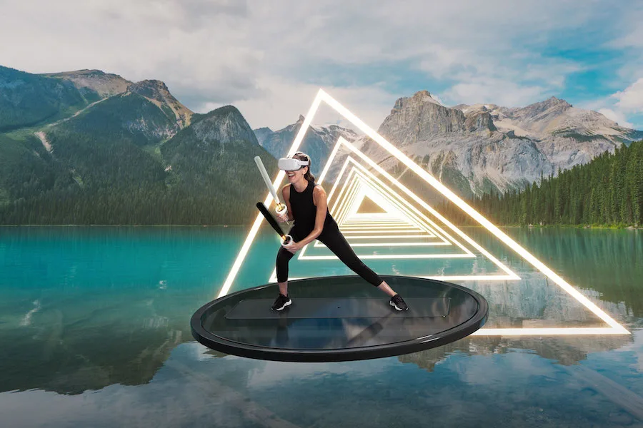 I lost 10 lbs with the Supernatural VR fitness app.