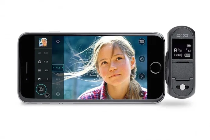 The DxO One camera turns your iPhone into a DSLR camera. Wow.
