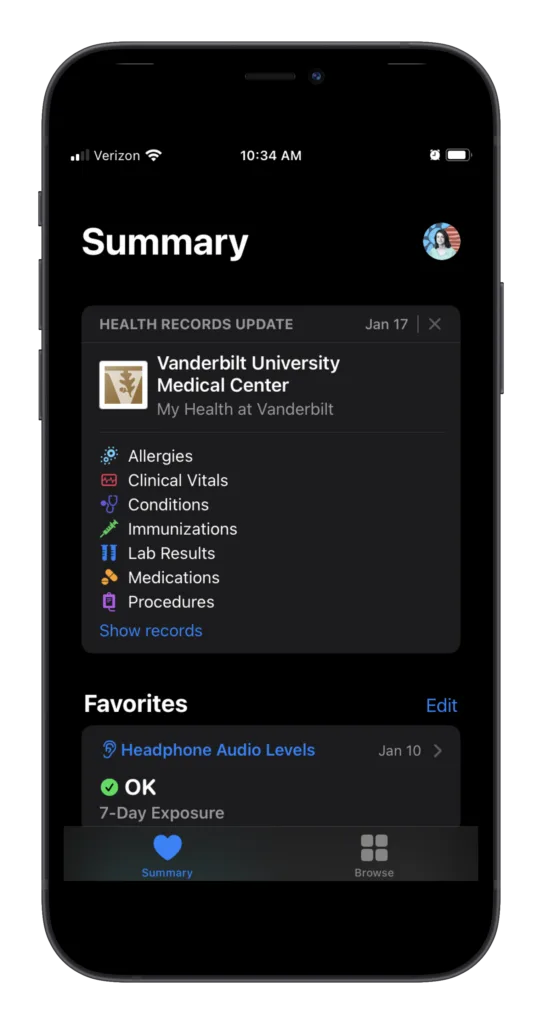 Cool features of Apple Health: Connect your medical data for easy access. 