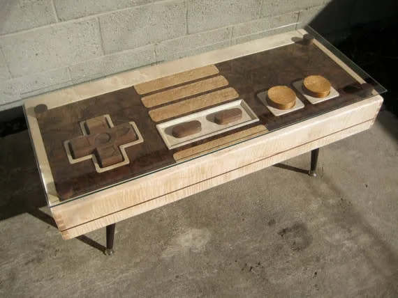 This Nintendo controller table's got game.