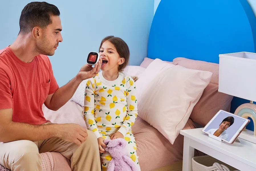 TytoCare is a kit that lets you have on-demand medical exams for kids and adults, with accurate measurements like heartbeat or lung function