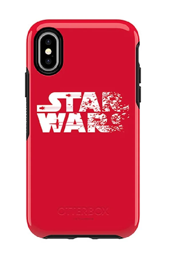 Cool Valentine's gifts for geeks + tech nerds: Classic red Star Wars Otterbox phone case