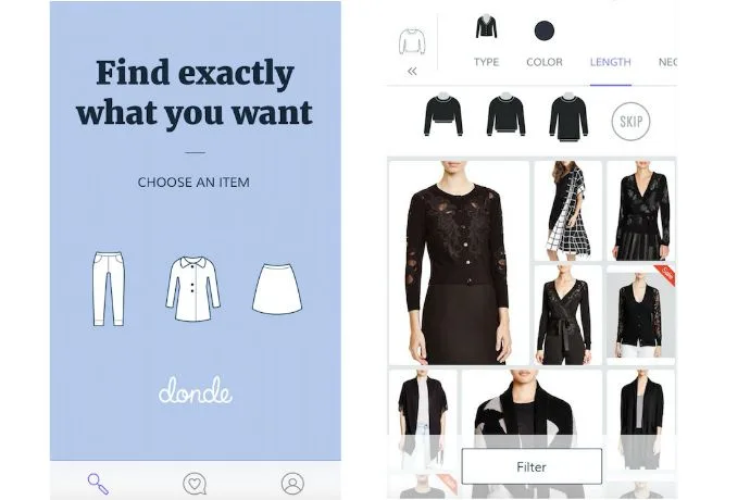 Donde Fashion app
