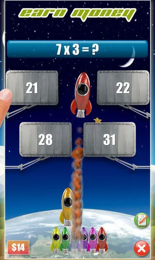 Rocket Math app