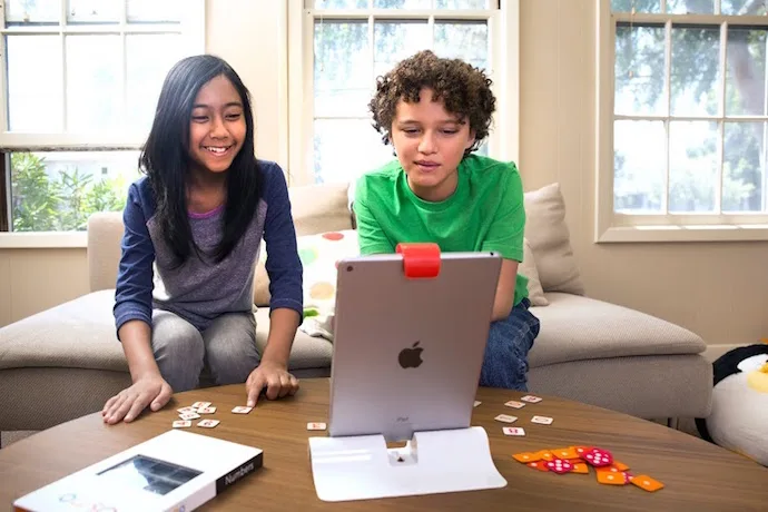 Osmo Numbers teaches kids math facts.