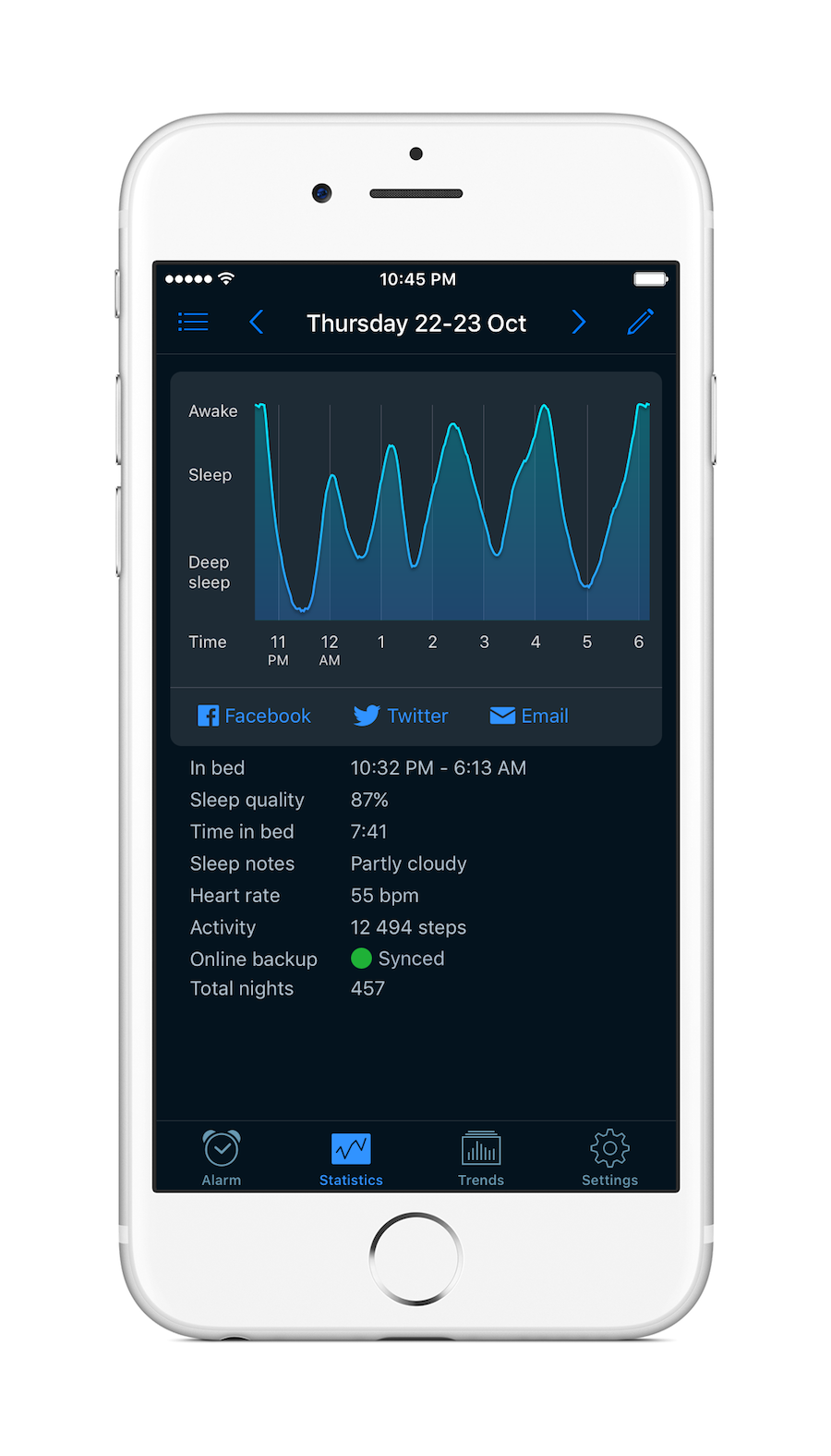 5 great self-care apps for 2018: Sleep Cycle
