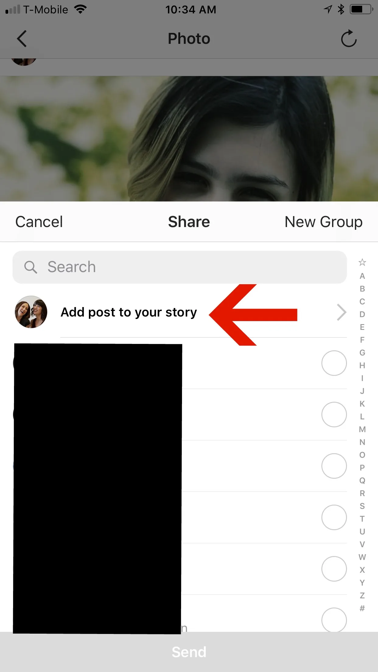 How to post Instagram Photos to your Instagram Story