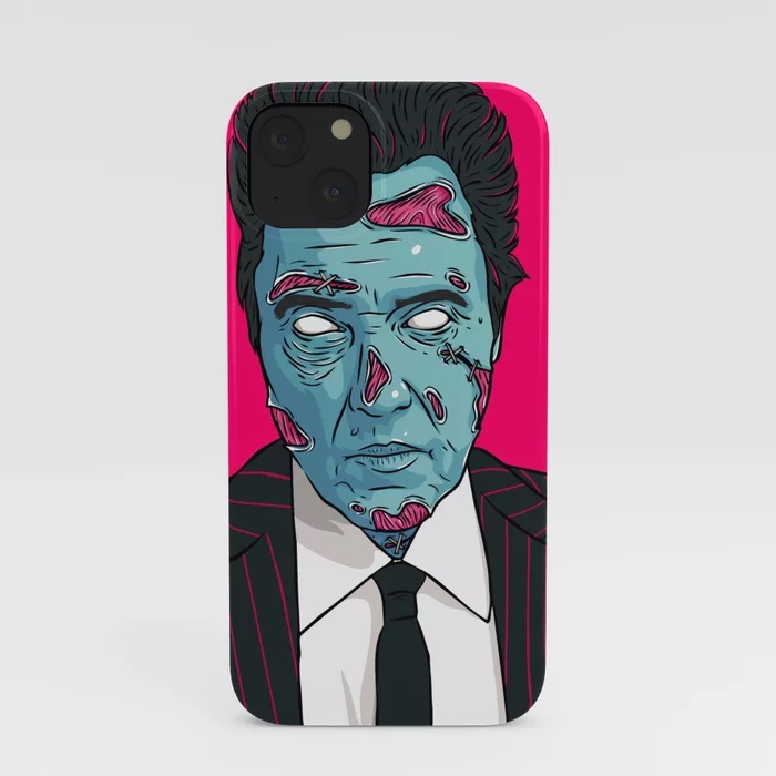 Zombie Christopher Walken iPhone case from Post Human Design Studio