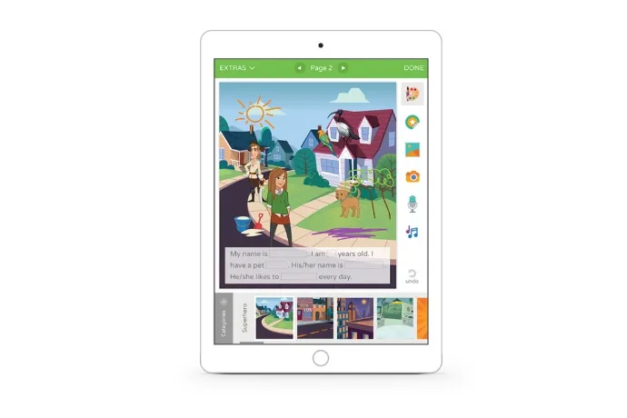 Scribble Press app for the iPad