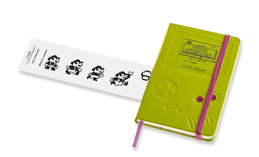 Super Mario Moleskine notebook collection: Game Boy