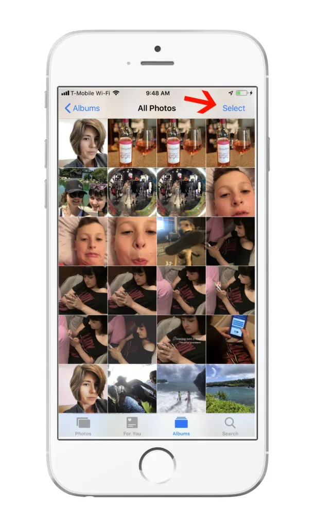 Here's how to hide a photo on your iPhone: Step 1 Here's how to hide a photo on your iPhone: Step 1