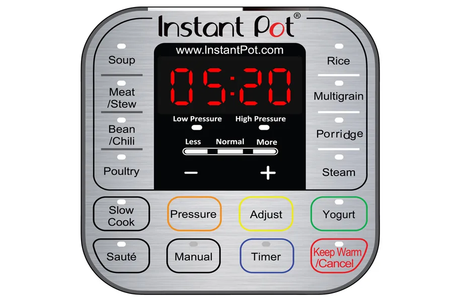 A handy guide to the Instant Pot buttons