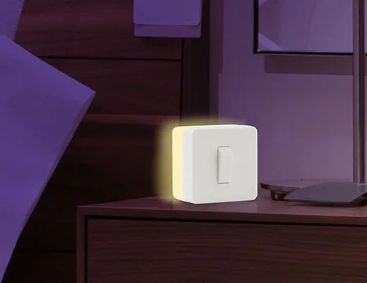 Ilmo Ahn designed night light switch for Kikkerland