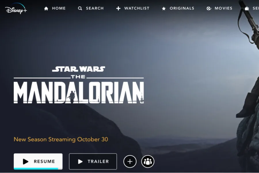 Disney+ adds a watch party feature, just in time for The Mandalorian season 2