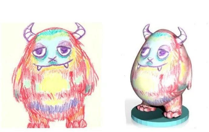 Kids Creation Station lets you 3D print your kids' artwork
