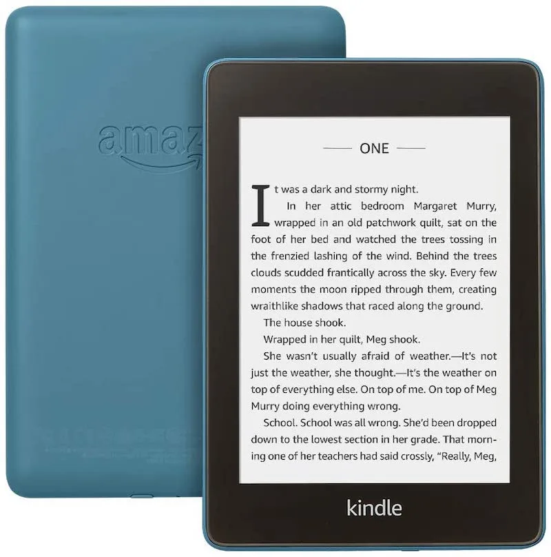 Must-have gadgets for homeschool: A Kindle e-reader, so they can focus on reading