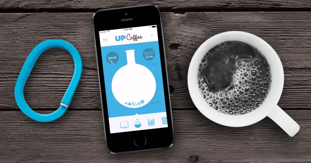 Jawbone UP Coffee app