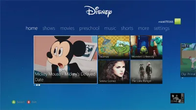 Disney Interactive, now on your Xbox 360