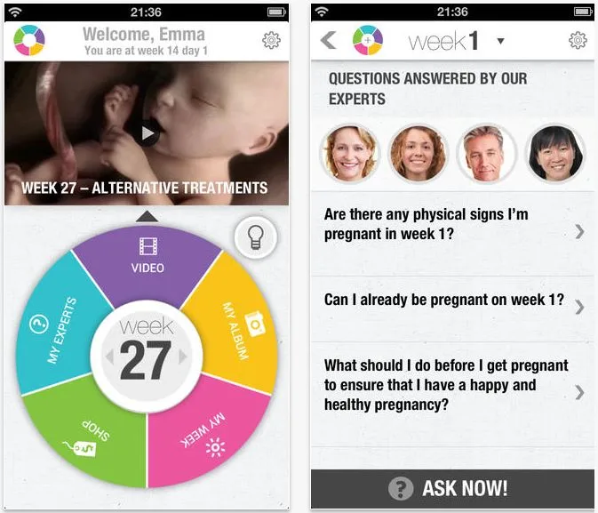 Pregnancy apps: Totally Pregnant for iPhone, Android