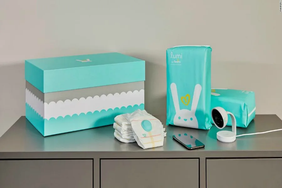 The new lumi by Pampers: A smart diaper system