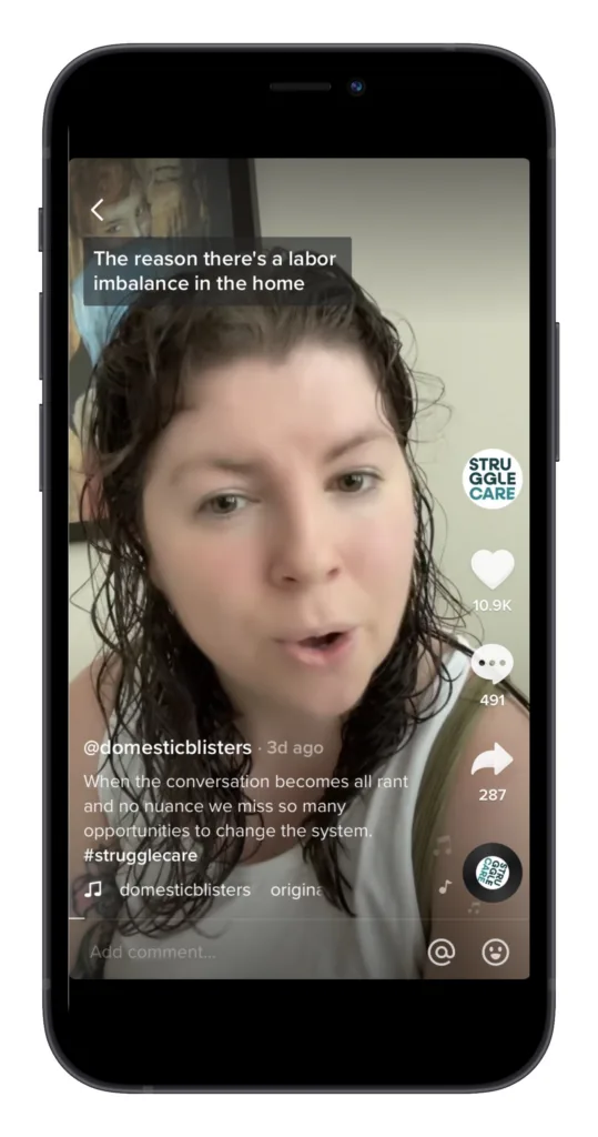 My favorite Tiktok parenting experts: KC Davis @domesticblisters