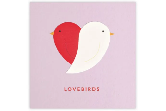 Cool Valentine ecards: Lovebirds ecard by Kate Spade from Paperless Post