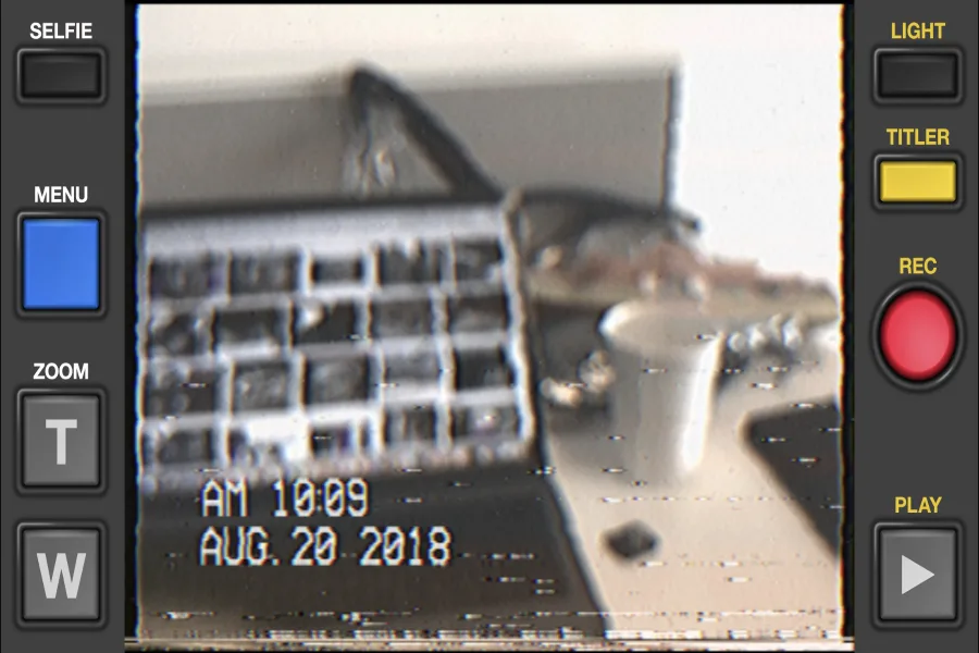 Our review of the VHS Camcorder app