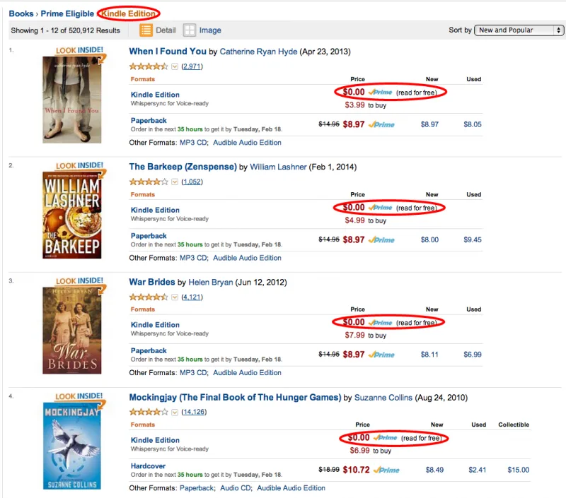 How to borrow free Kindle books--the ones you actually want to read.