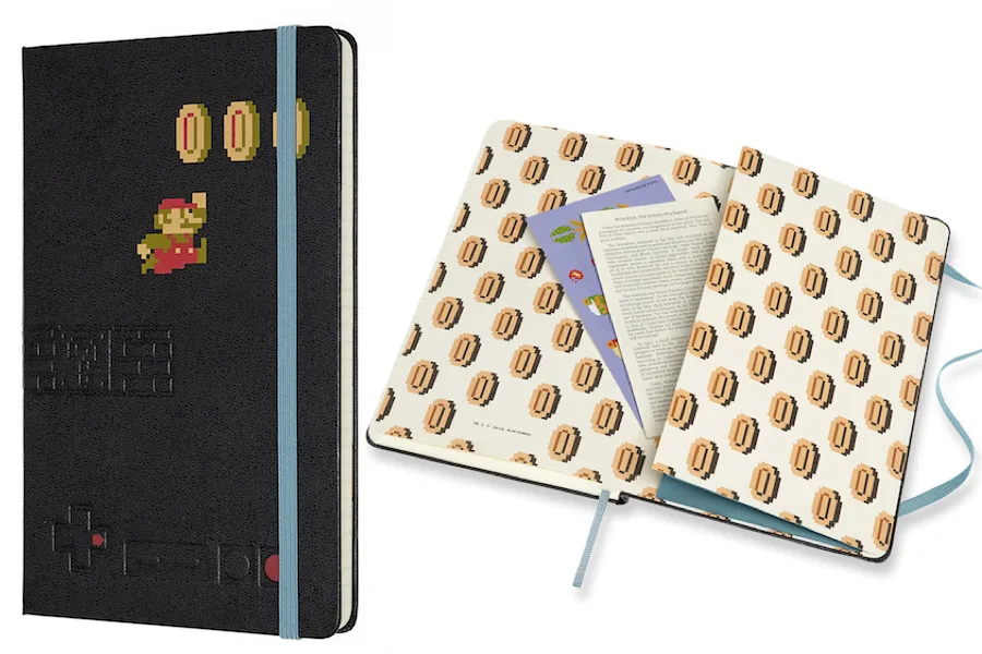 The new Super Mario Moleskine notebook collection
