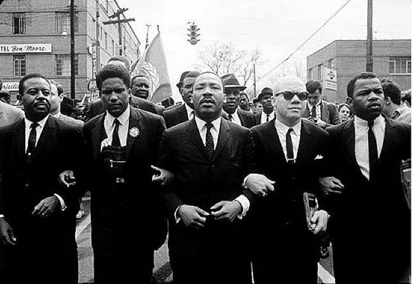 Explaining #selma50 to kids with Congressman John Lewis's own Twitter feed