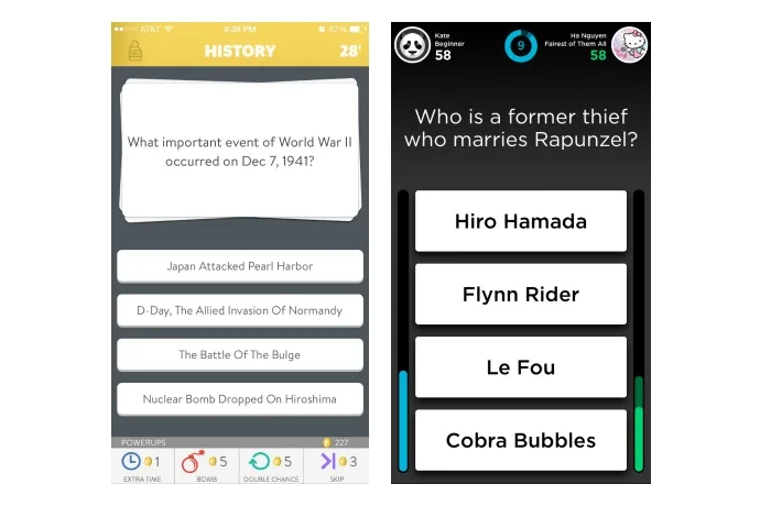 Best Trivia Apps: QuizUp and Trivia Crack