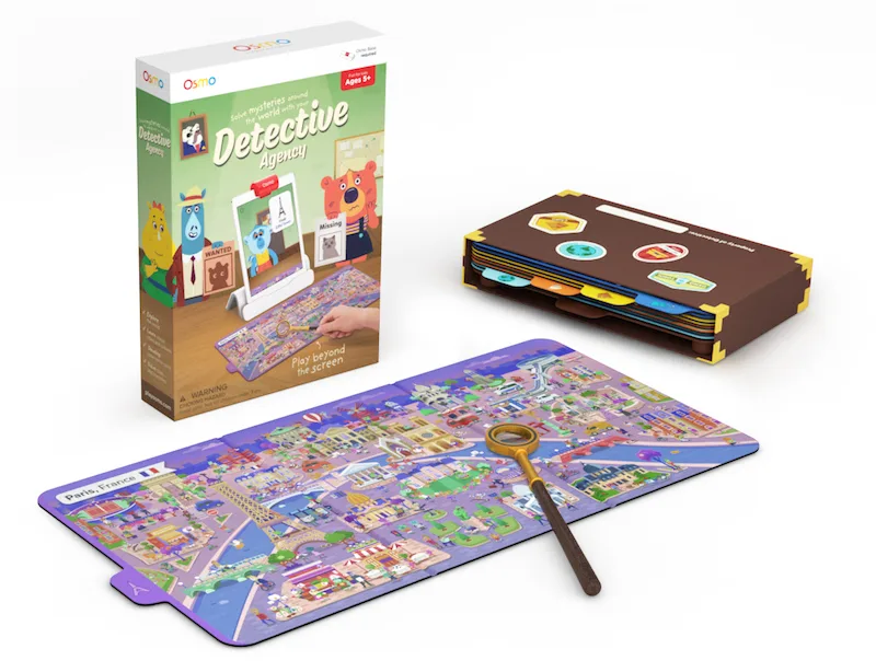Put your spy skills to the test with Detective Agency from Osmo