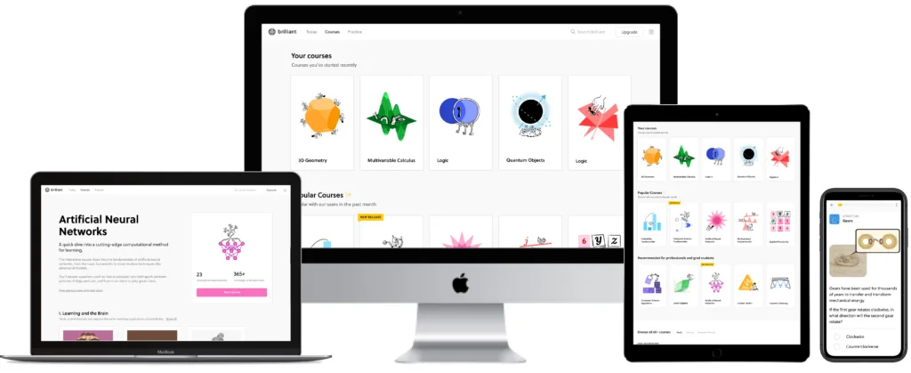 Brilliant offers STEM courses for teens online | sponsor